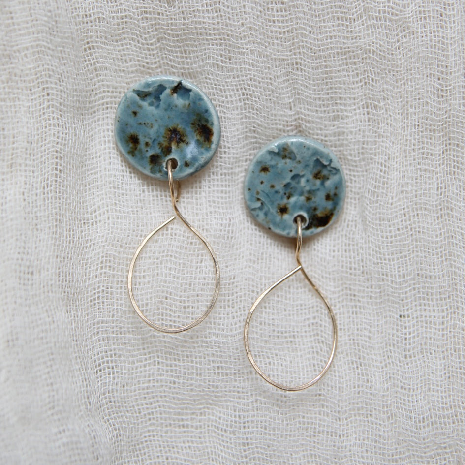 Ceramic Circle Pendant