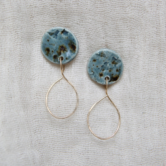 Ceramic Circle Pendant