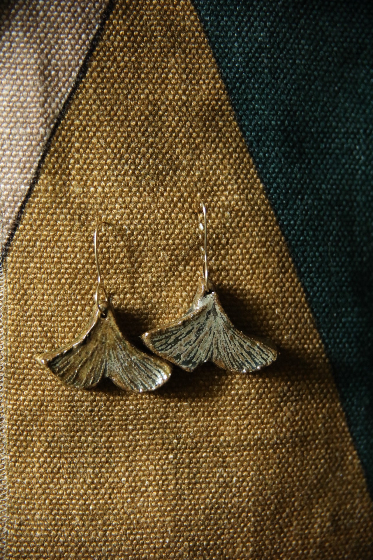 Gingko Leaf Earrings