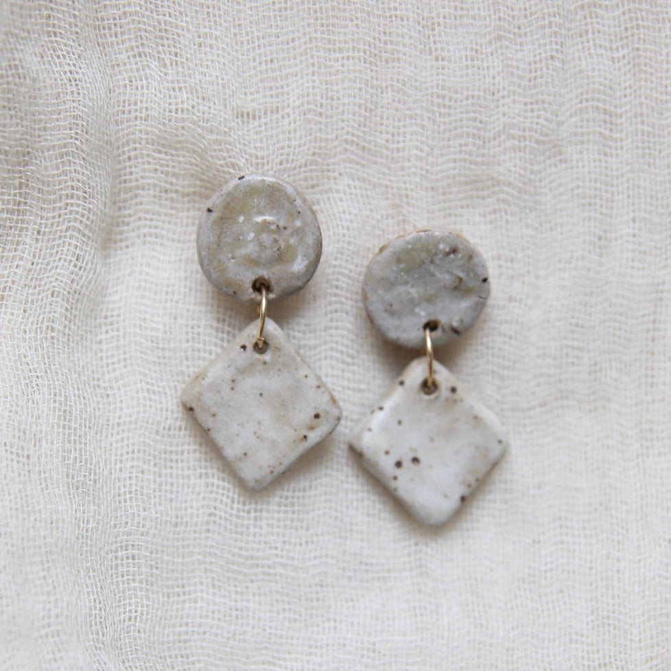 Ceramic Circle Pendant