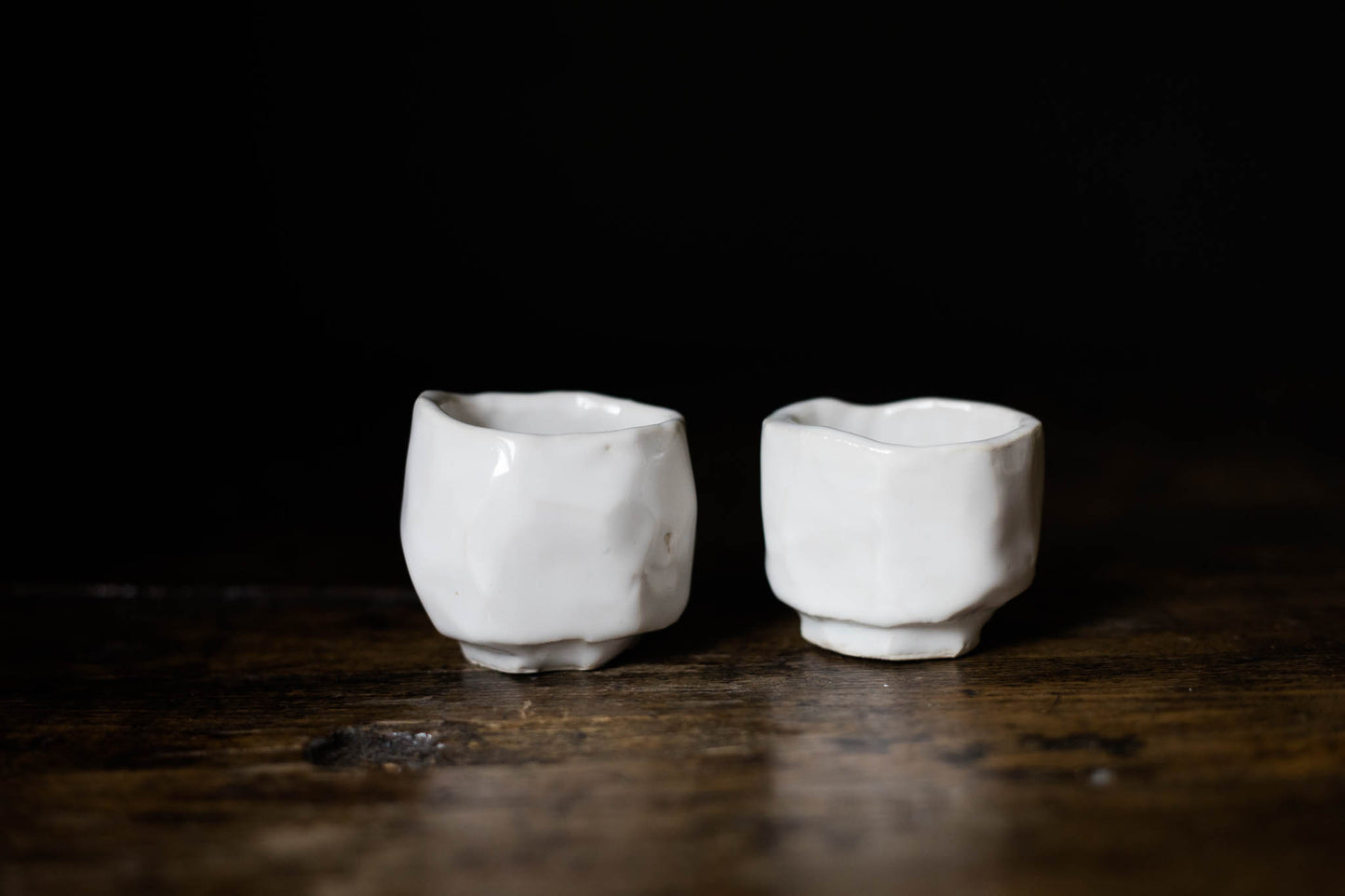 Kurinuki Sake Cup Set