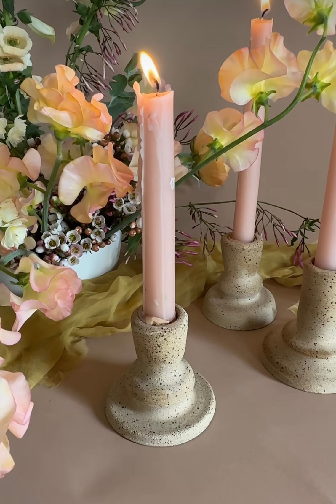 Ceramic Candle Holder NO. 15